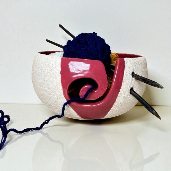 Siūlų dubuo mezgėjams