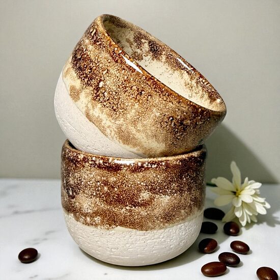 Puodelis „Karamelė"